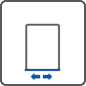 Alda odpadkový koš - popisek